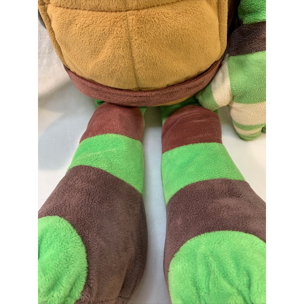 24" Nickelodeon Teenage Mutant Ninja Turtle Raphael Plush Red EUC Pillow Pal - Picture 8 of 12